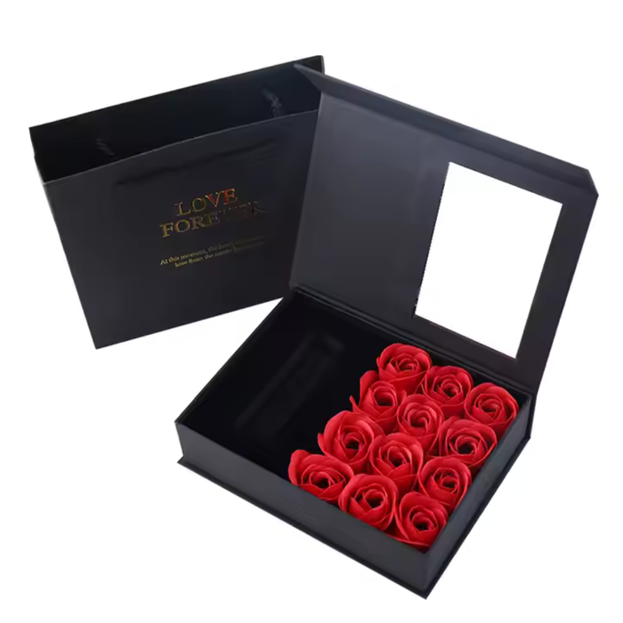 Valentine Flower Gift Box