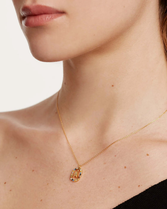 Letter A Necklace