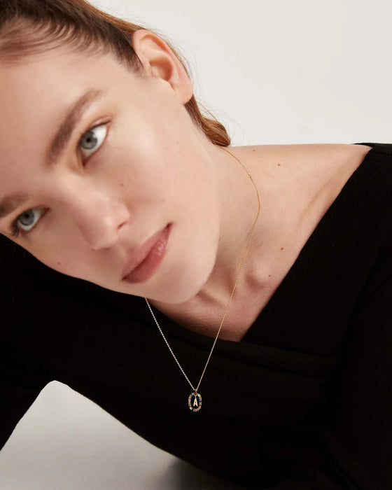 Letter A Necklace