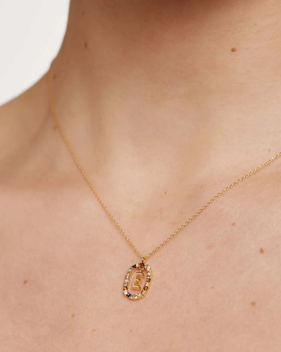 Letter E Necklace