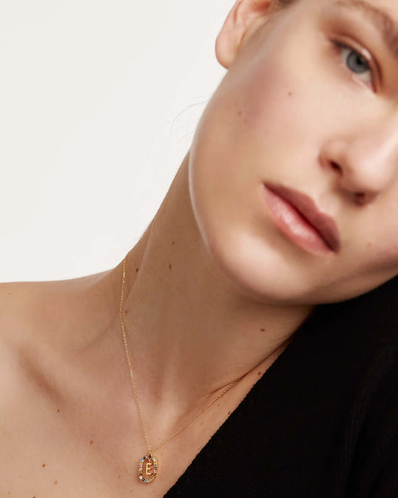 Letter E Necklace