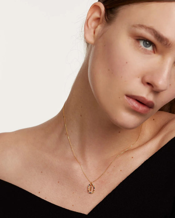 Necklace letter i deals