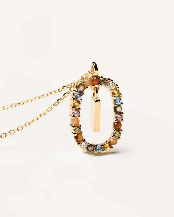 Letter I Necklace