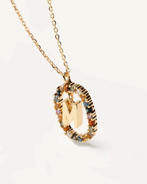 Letter M Necklace