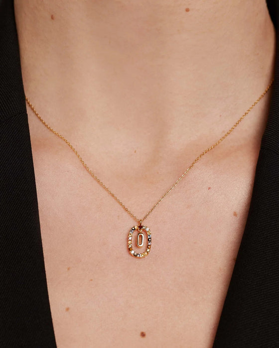 Letter O Necklace