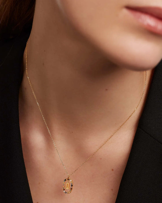 Letter Q Necklace