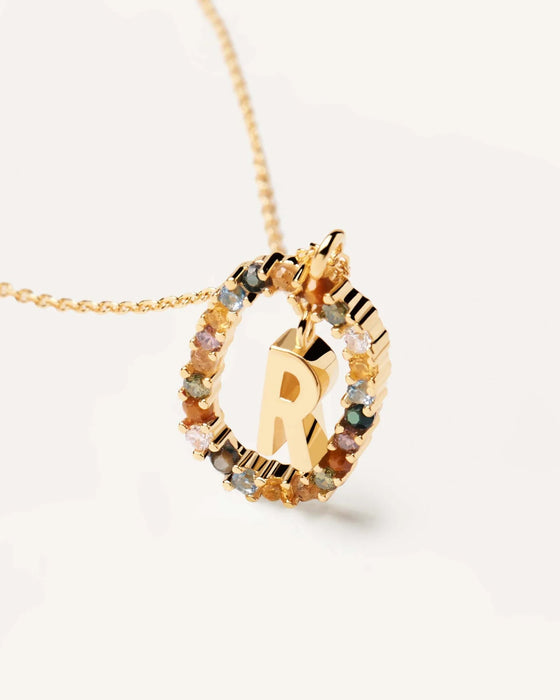 Letter R Necklace