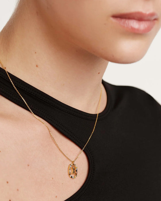 Letter X Necklace