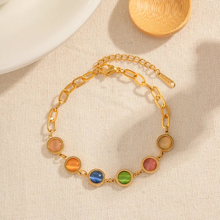 Cateye Beads Bracelet