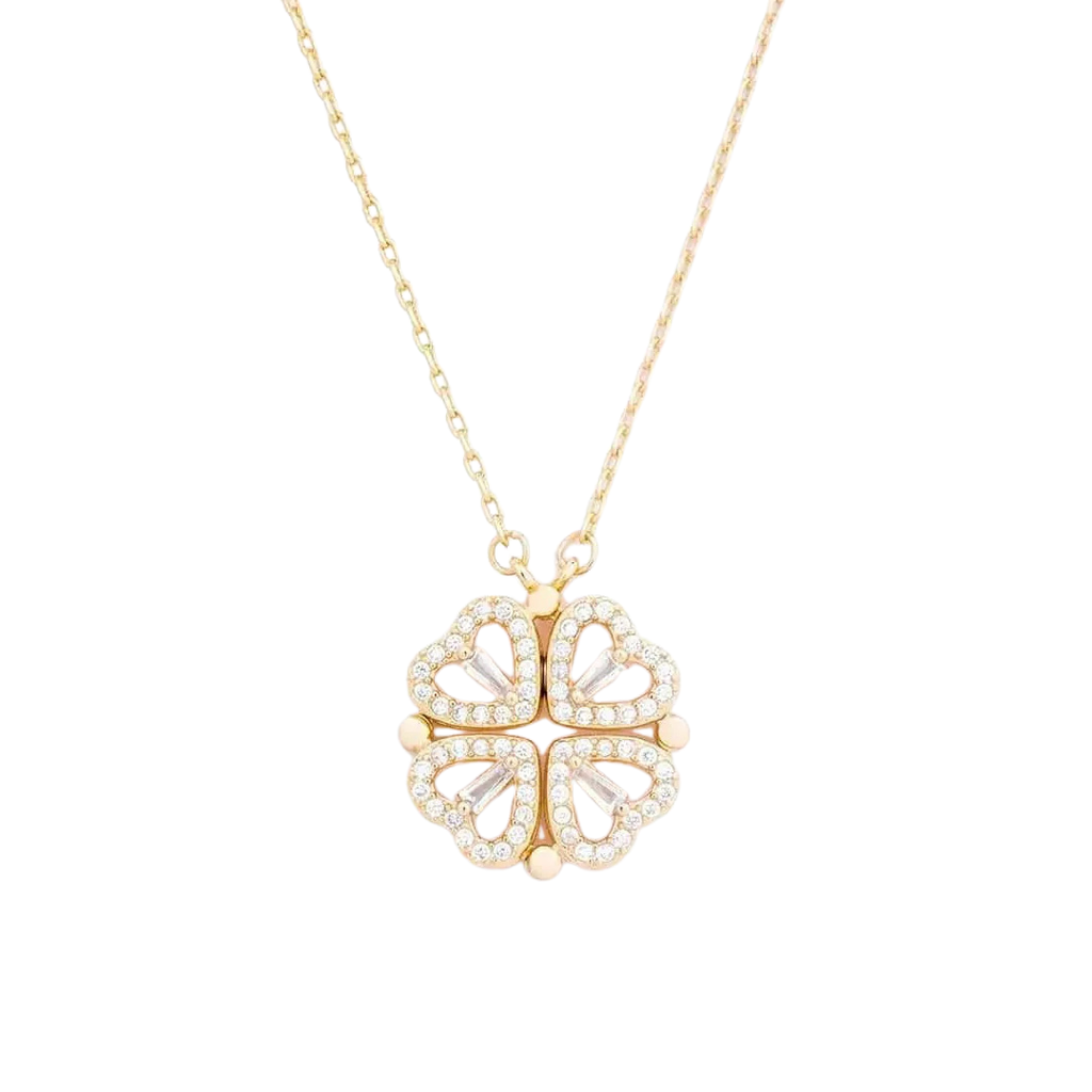 ☆ENGBROX☆ silver925 bailey heart suede necklace EBNL24073S Lucky Heart Necklace — Bayrite