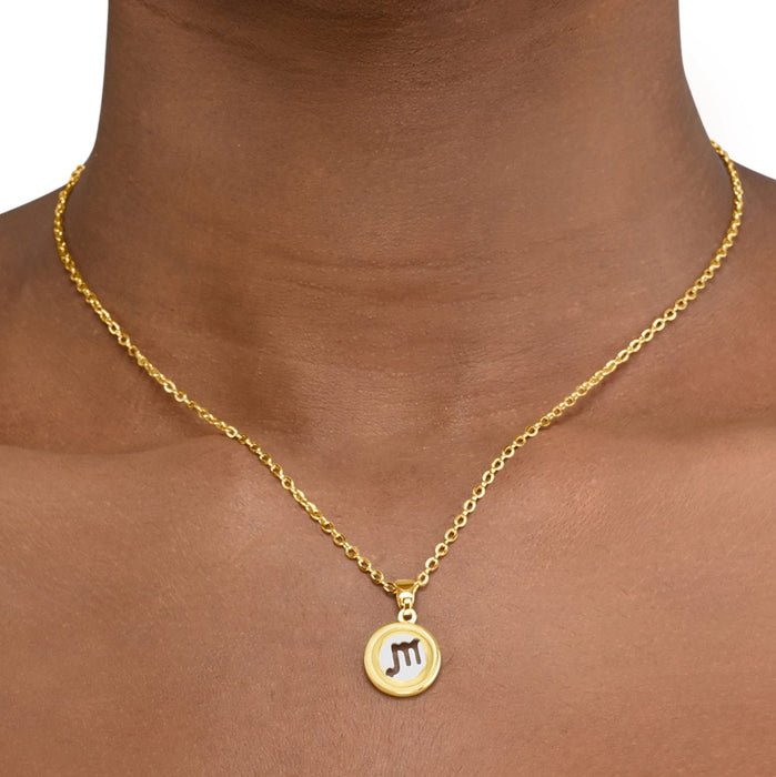 Scorpio Zodiac Necklace