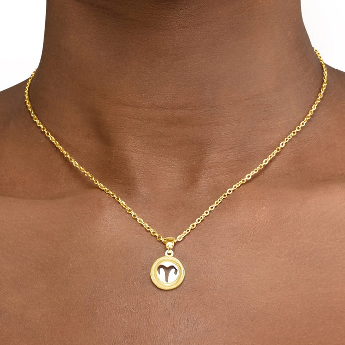 Aries Zodiac Necklace