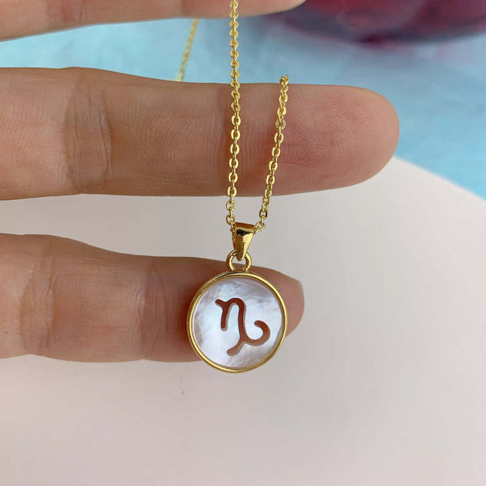 Capricorn  Zodiac Necklace