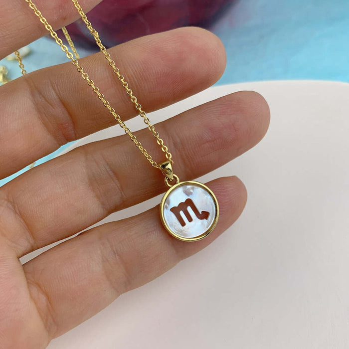 Scorpio Zodiac Necklace