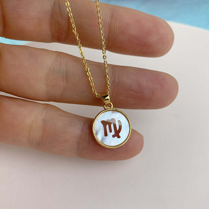 Virgo Zodiac Necklace